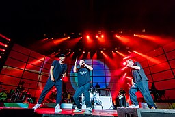 rock group Die Fantastischen Vier in concert