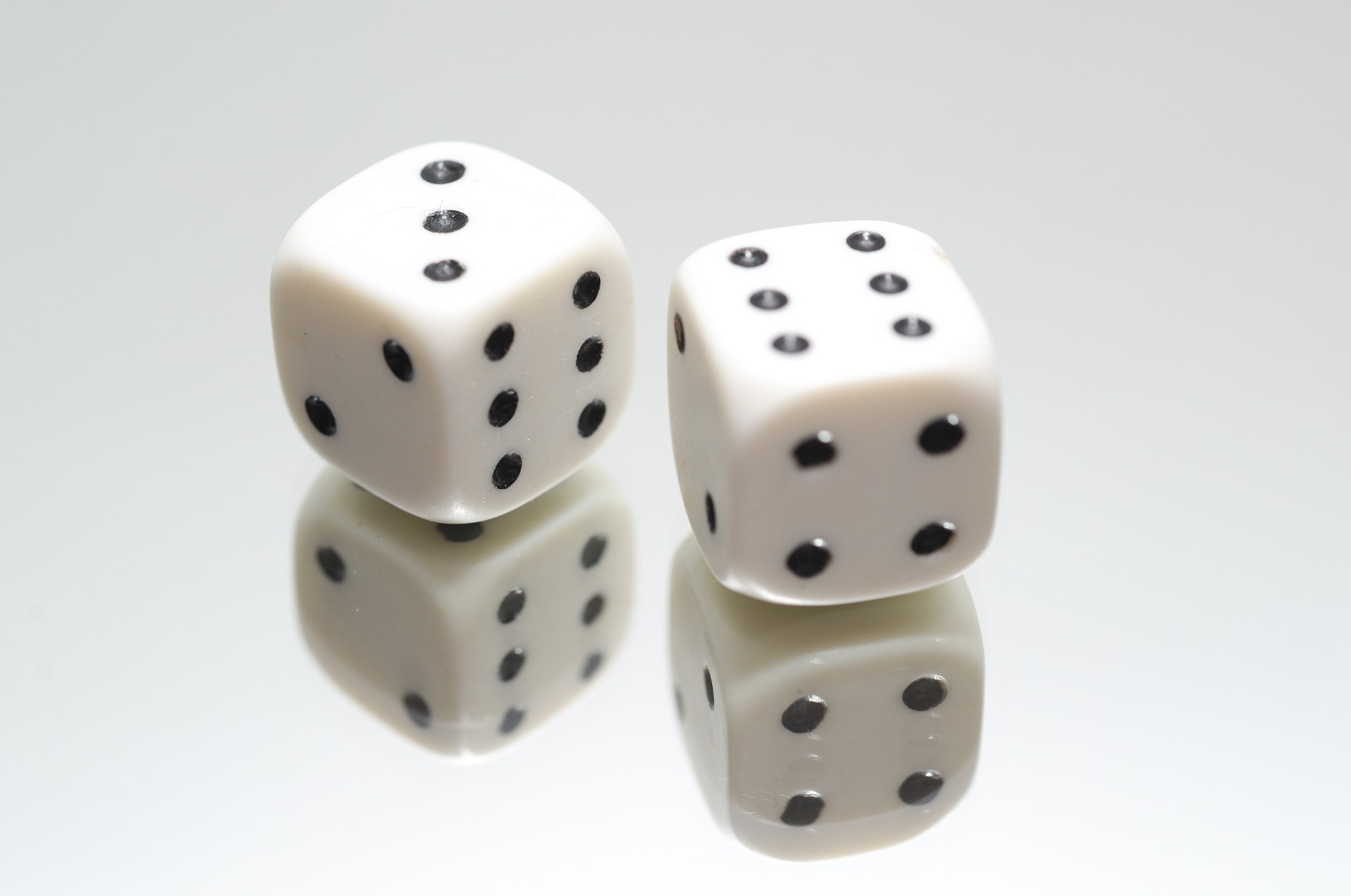 dice (three and six)