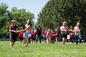 young children engaging in exercise