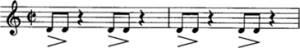 Title: [Heartbeat motif notations, measure seventy-eight] - Description: [Heartbeat motif notations, measure seventy-eight]