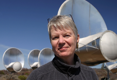 Photograph of Jill Tarter.